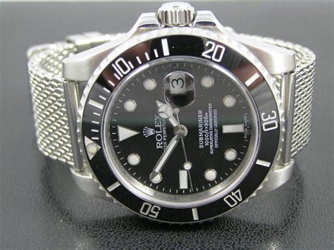 mesh band on rolex gmt thoughts|Shark Mesh Band: 5 examples .